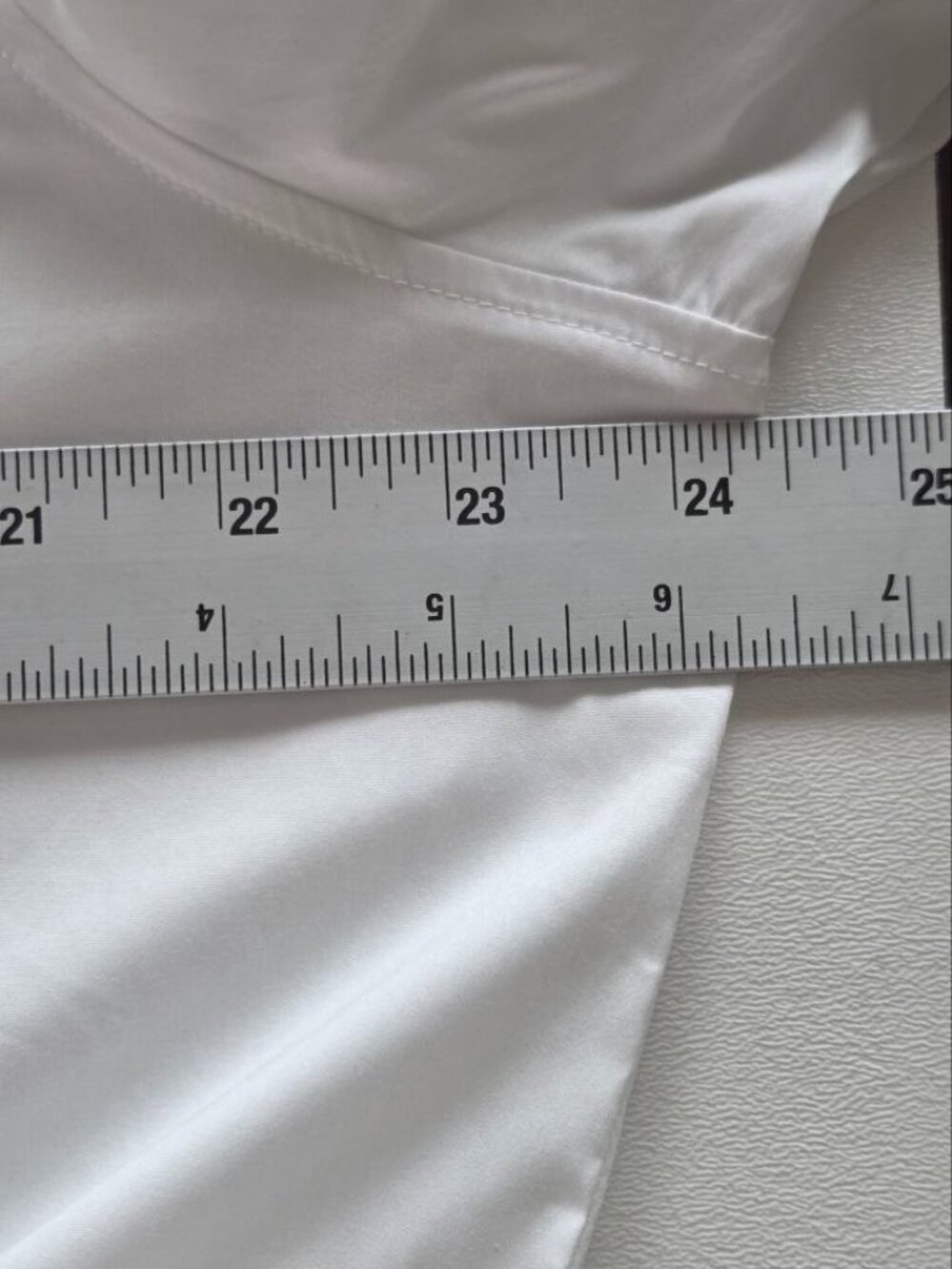 $185 Lauren Ralph Lauren Front Tie Cotton Midi Shirtdress White Size 18 - Picture 9 of 9